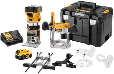 Dewalt dcw604p2 | coupe-bordure de routeur sans fil | 18v | 5,0 Ah | Li-ion | ensemble - dcw604p2-qw