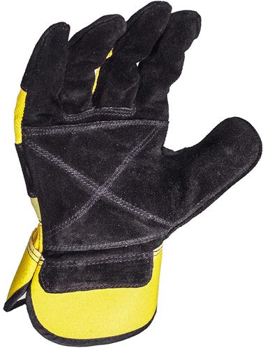 Dewalt dpg41l gant en croûte de cuir de vachette de qualité supérieure | taille l - dpg41leu