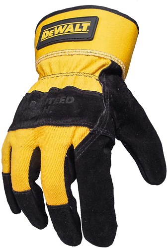 Dewalt dpg41l gant en croûte de cuir de vachette de qualité supérieure | taille l - dpg41leu