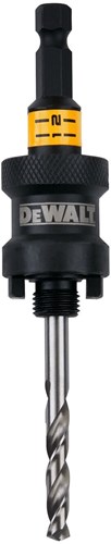 Accessoires Dewalt adaptateur de connexion rapide dewalt dt20626-qz | 3 8'' | pour scies cloches de 14 à 30 mm | avec foret à centrer multi-matériaux - dt20626-qz