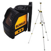 Dewalt dw088cgtri laser à lignes croisées vert 15m + trépied de0881
