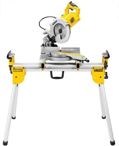 Dewalt dws777set scie à tronçonner avec lame de scie 216mm 1800w + base de7033 dws777set