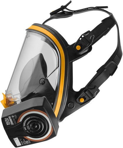Masque complet réutilisable léger Dewalt dxir1ffmla2p3 avec filtres a2p3 | taille l - dxir1ffmla2p3