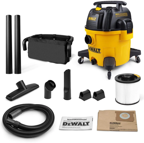 Dewalt dxv34p-qt - Aspirateur sec et humide silencieux de 34 L | aspirateur eau et poussière - dxv34p-qt