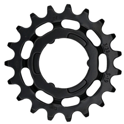 Pignon KMC R Shimano 19T chromoly noir 3 32