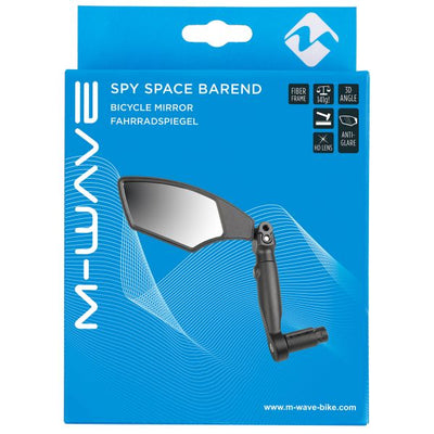 Miroir à vélo d'onde M pour l'espace d'espionnage gauche Batend Montage sur la direction de la direction