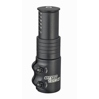 Extenter de la tige Ergotec avant 3 - 1-1 8 AL6061 T6 - Black Sandblasted