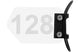 Trivio - support de plaque de cadre montage sur tige de selle