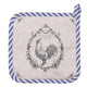 Clayre eef manique coq 20x20cm