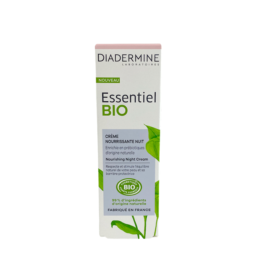 Diadermine crème de nuit essentielle bio 50ml