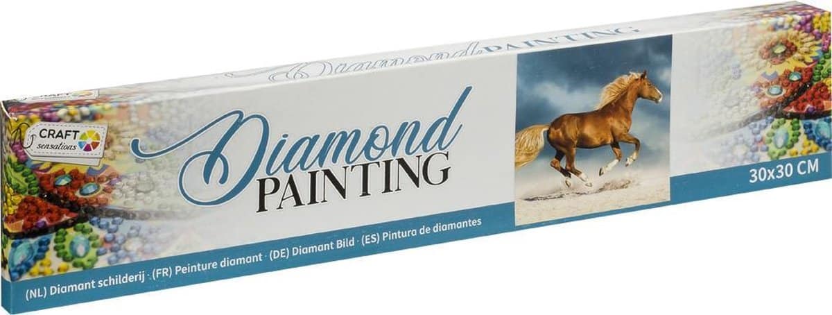 BONGERS Toy Diamond Painting - Horse - 30x30 cm