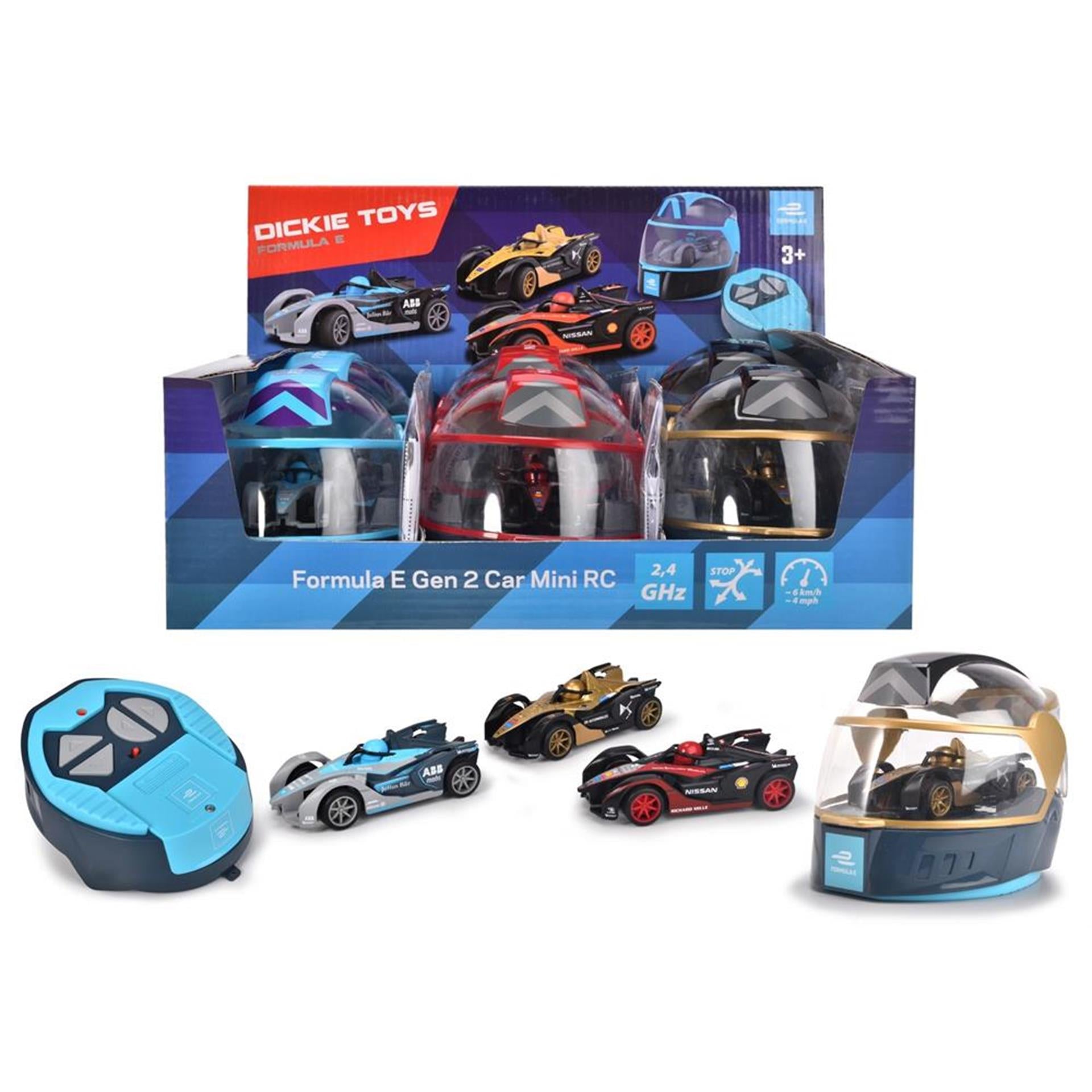 Dickie RC Formule E mini voiture de course