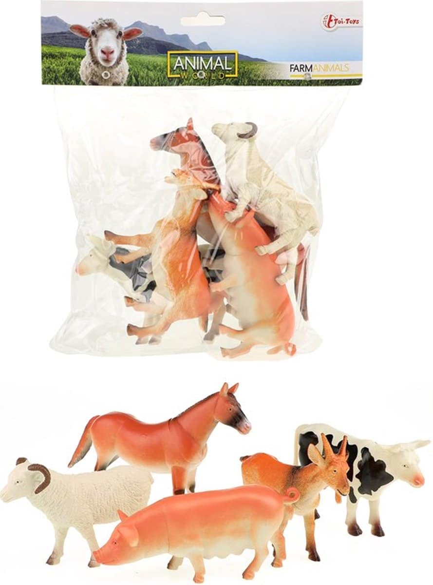 TOI-TOYS Animal World Boederijderen Deluxe, 5e.