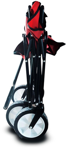 Chariot de jardin pliable Diggers - chariot à main | rouge - dig138