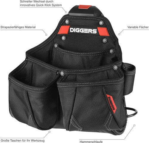 Sac de rangement pour cadre à clic rapide Diggers - dk552