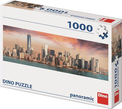 Dinotoys Dino Puzzle - Panorama Manhattan New York - 1000 pièces