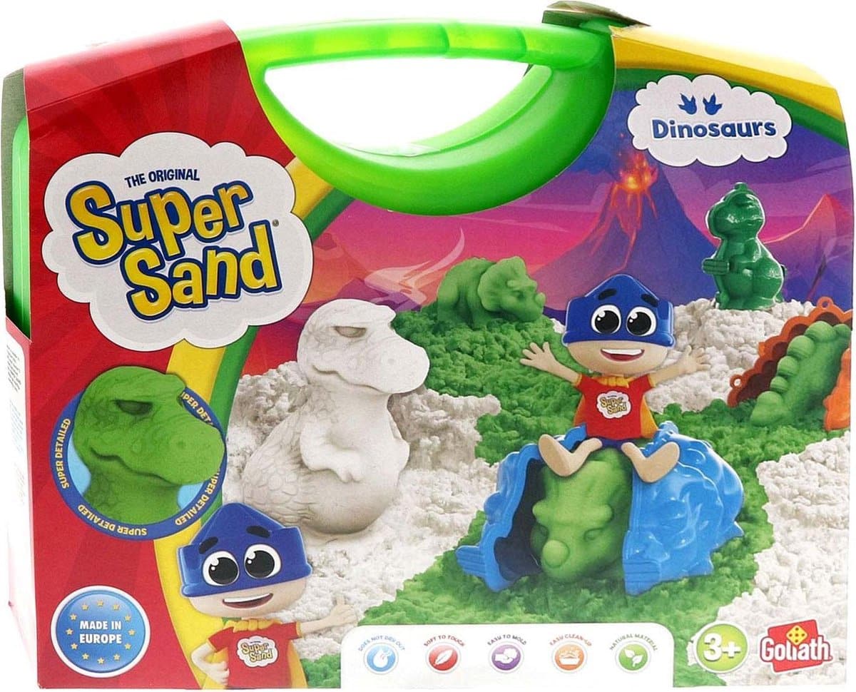Super Sand Dinosaurus dans la valise