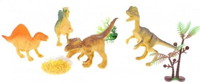 Toi-Toys World of the Dinosaurs 4 Dino apos; s avec 1 dino œuf