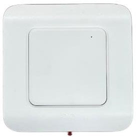 Interrupteur mural sans fil Dio simple blanc - 6960114