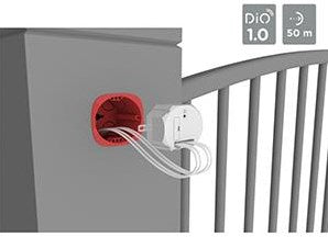 Module port récepteur Dio 230v avec contact libre de potentiel - 6960195