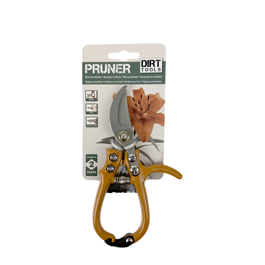 Dirt tools ciseaux à fleurs ocre ø8mm