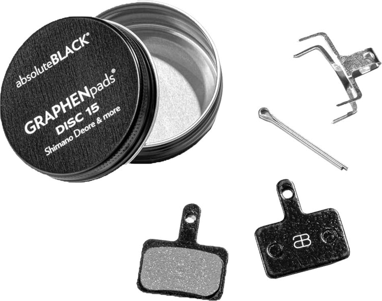 Absoluteblack graphenpads disc15 plaquettes de disque shimano deore