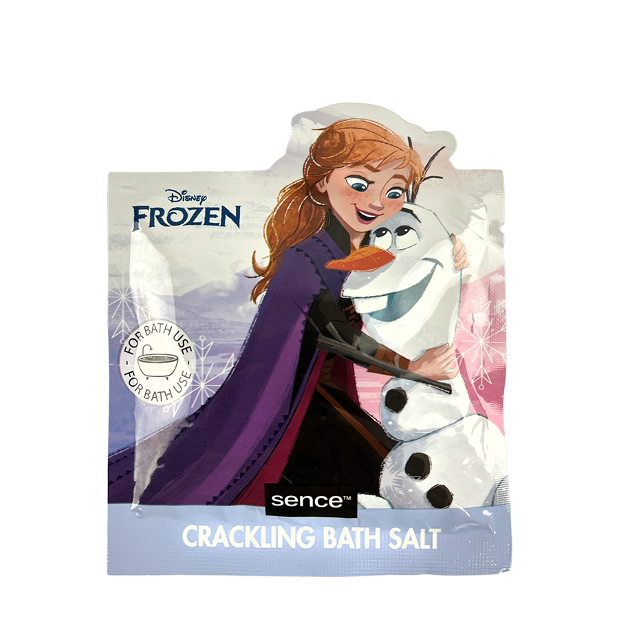 Sel de bain crépitant surgelé Disney Anna Olaf 55g