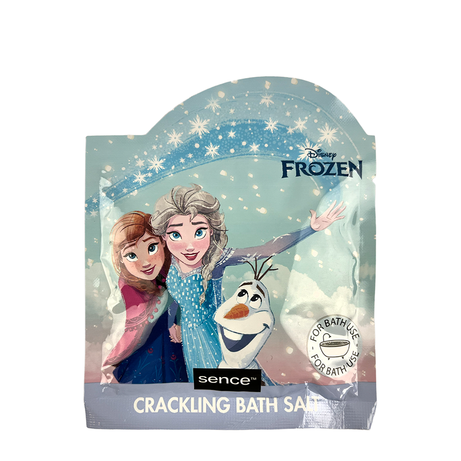 Sel de bain crépitant surgelé Disney Elsa Anna Olaf 55g
