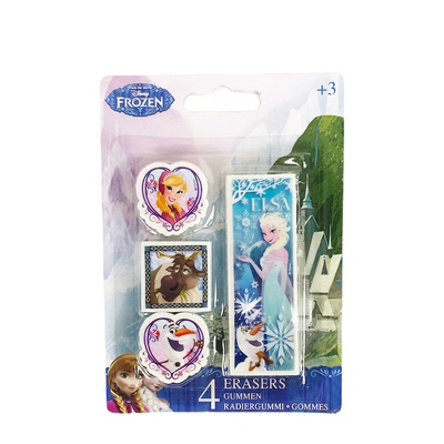 Disney gommes La Reine des Neiges 4 pièces