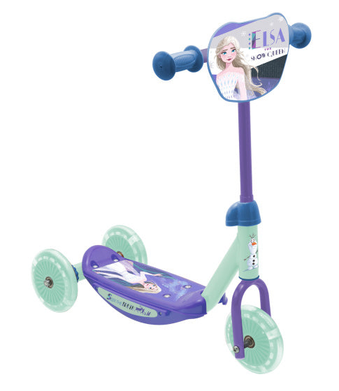 Frozen 3 roues enfants belles filles violet bleu clair