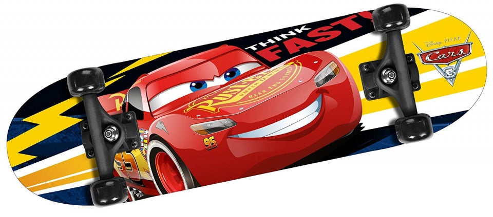 Disney - Cars Skateboard 71 cm Black rouge