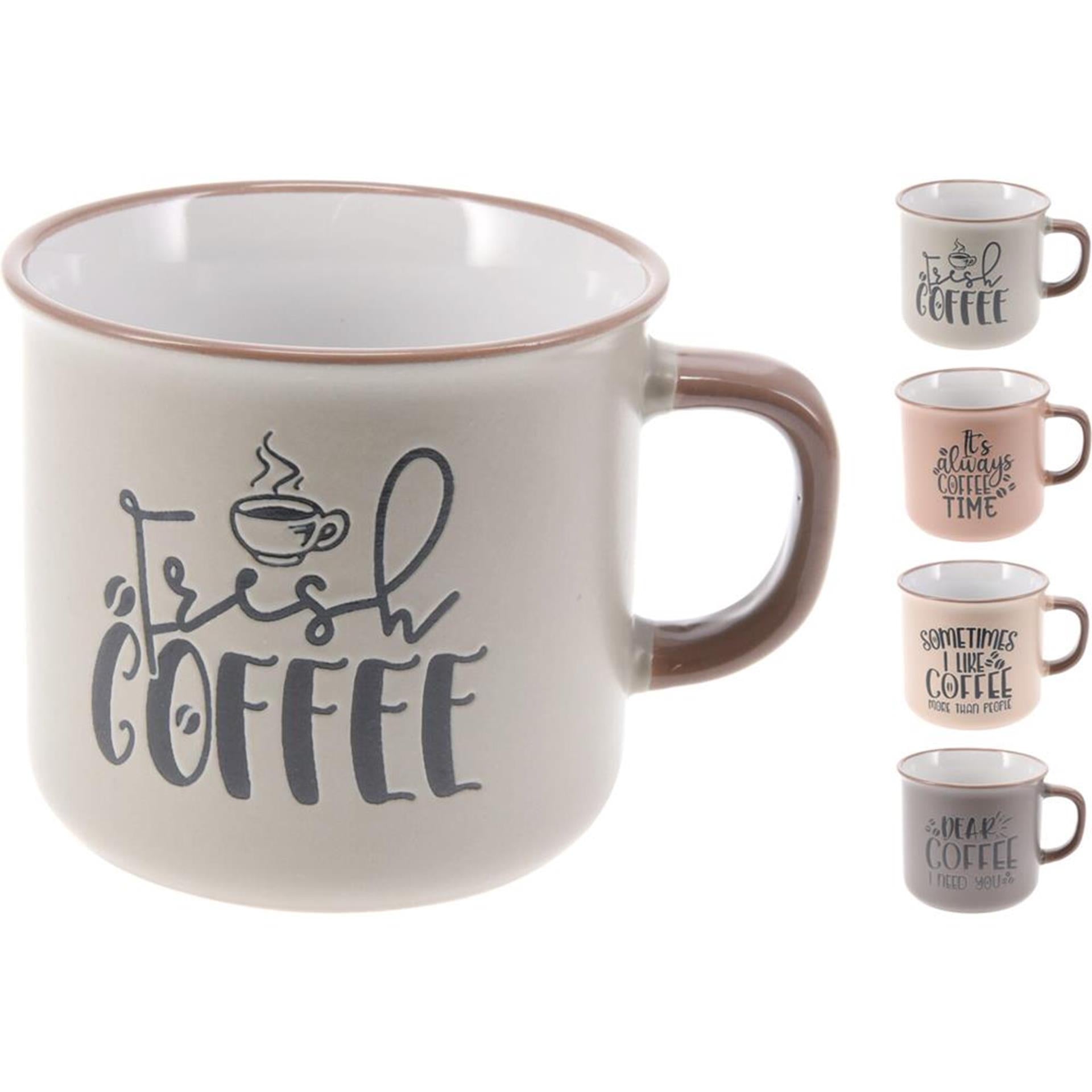 Excellente tasse en faïence pour articles ménagers 285ml