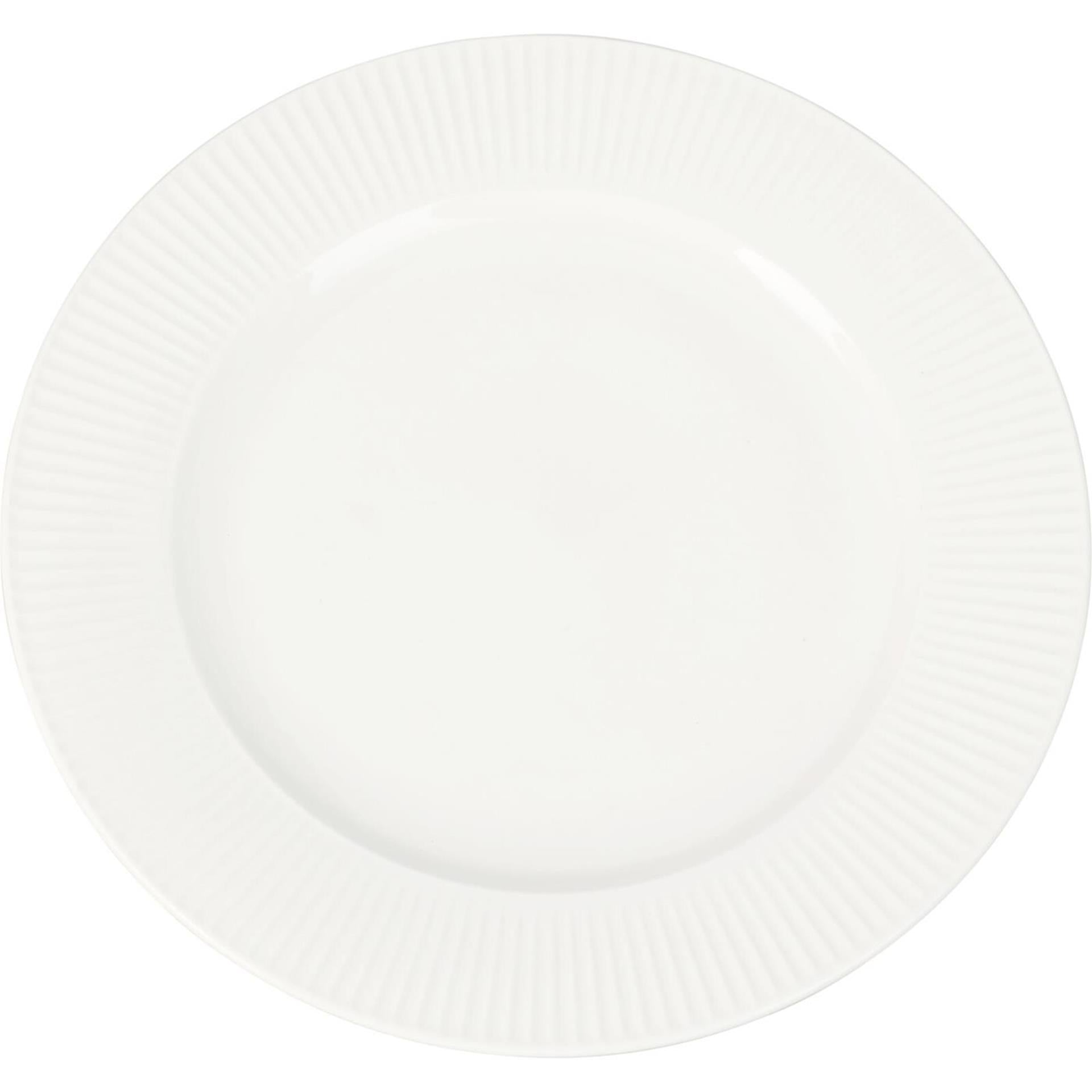 Assiette 27cm porcelaine boîte de 6