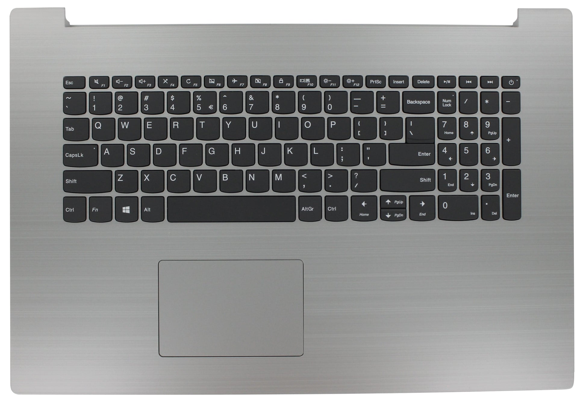 Clavier de l'ordinateur portable Lenovo Qwerty Us + Couvercle supérieur