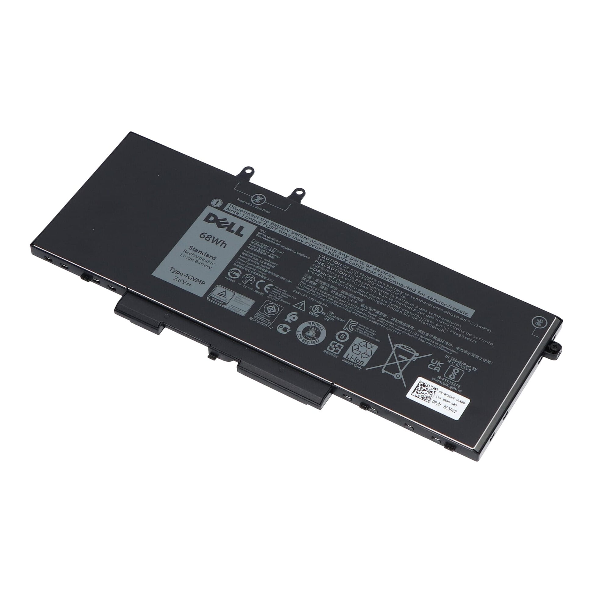 Batterie d'ordinateur portable Dell 8500 mAh