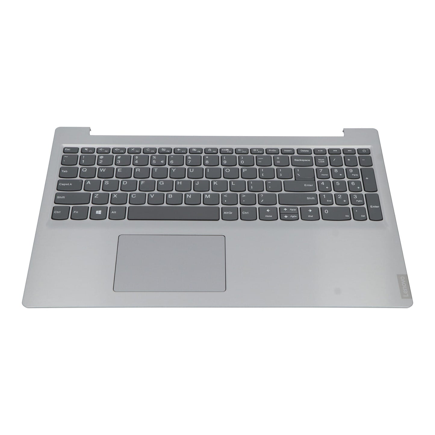 Clavier d'ordinateur portable Lenovo Qwerty Us + Haut Top Couvercle Silver