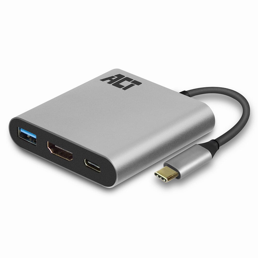 Act Act USB-C à HDMI Female Multiport Adaptateur