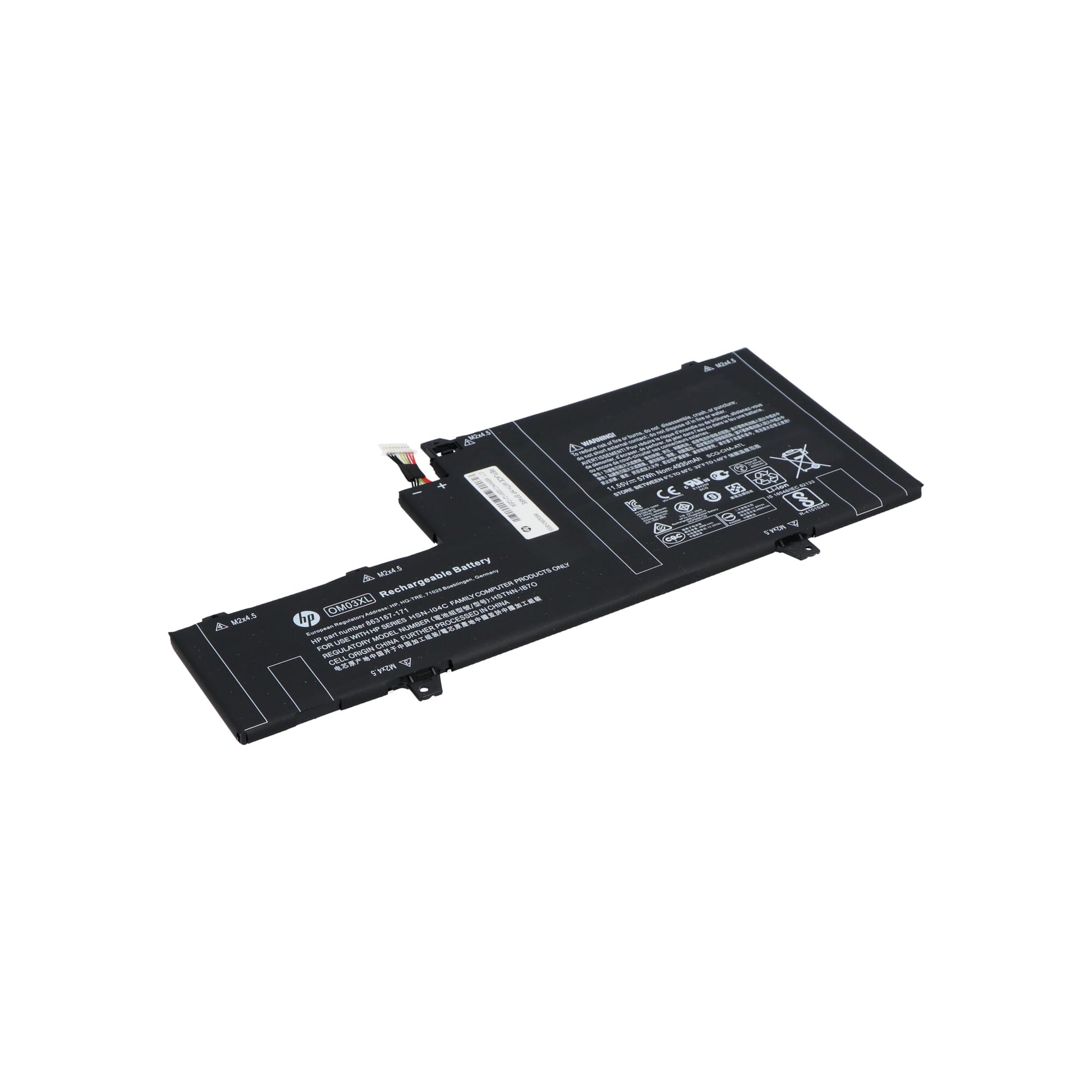Batterie d'ordinateur portable HP 4930mAh