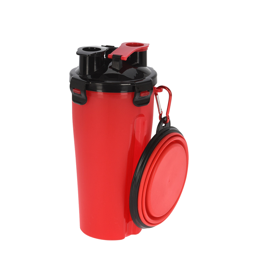 Abi dogs collection nourriture pour chien tasse avec bol rouge 880ml
