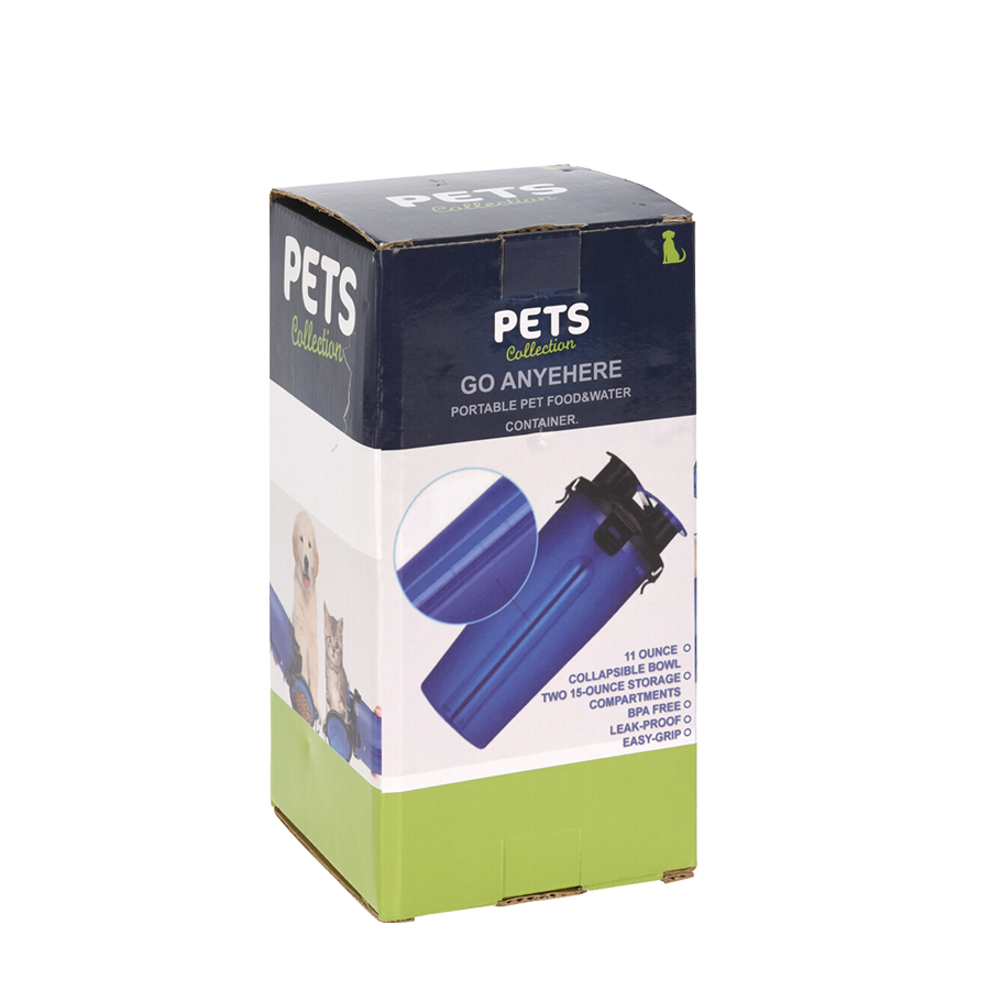 Abi dogs collection nourriture pour chien tasse avec bol rouge 880ml