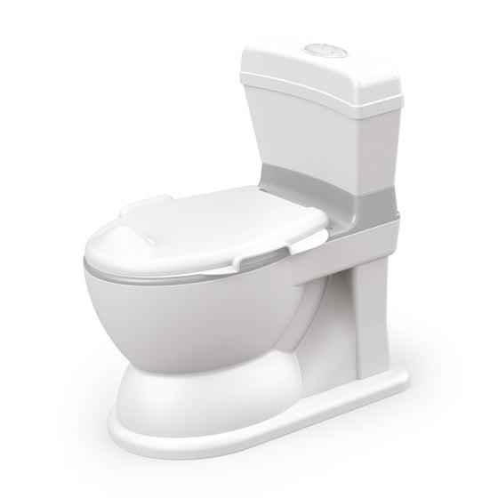 Dolu 2-en-1 XL Plaspotje éducative avec effet de bobine blanc rose blanc