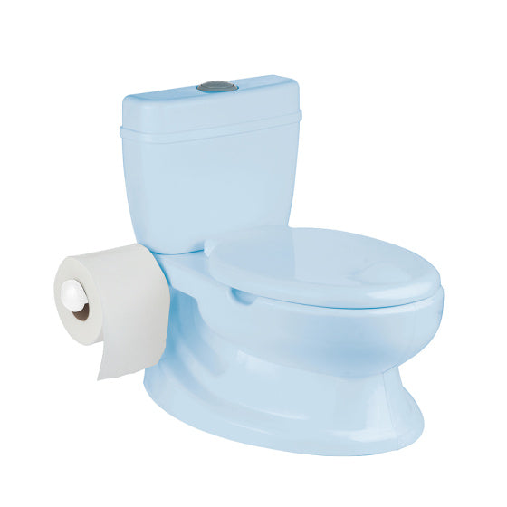 Dolu Educational Plaspotje avec Flushing Effect Bleu