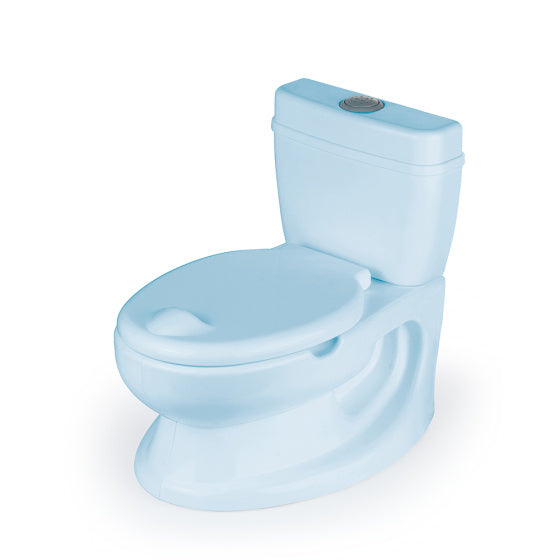 Dolu Educational Plaspotje avec Flushing Effect Bleu