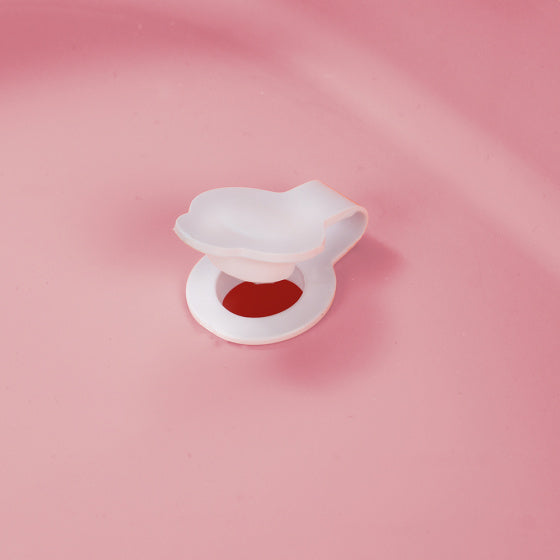 Dolu Baby pliable baignoire rose blanc