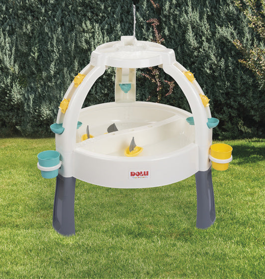 Dolu Fun Fountain Sand Clip avec accessoires Gris blanc