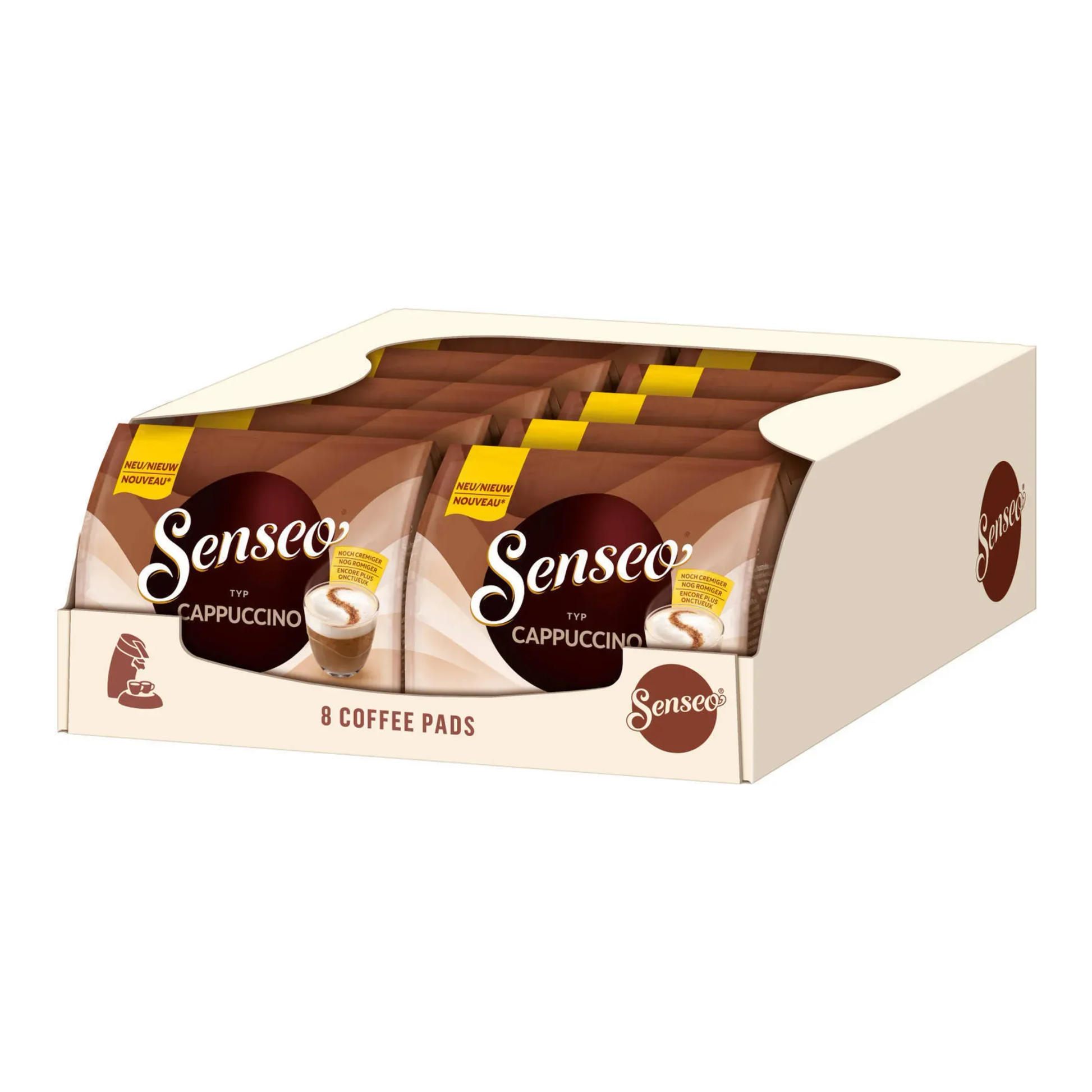 Senseo Douwe Egberts cappuccino (10x8 dosettes)