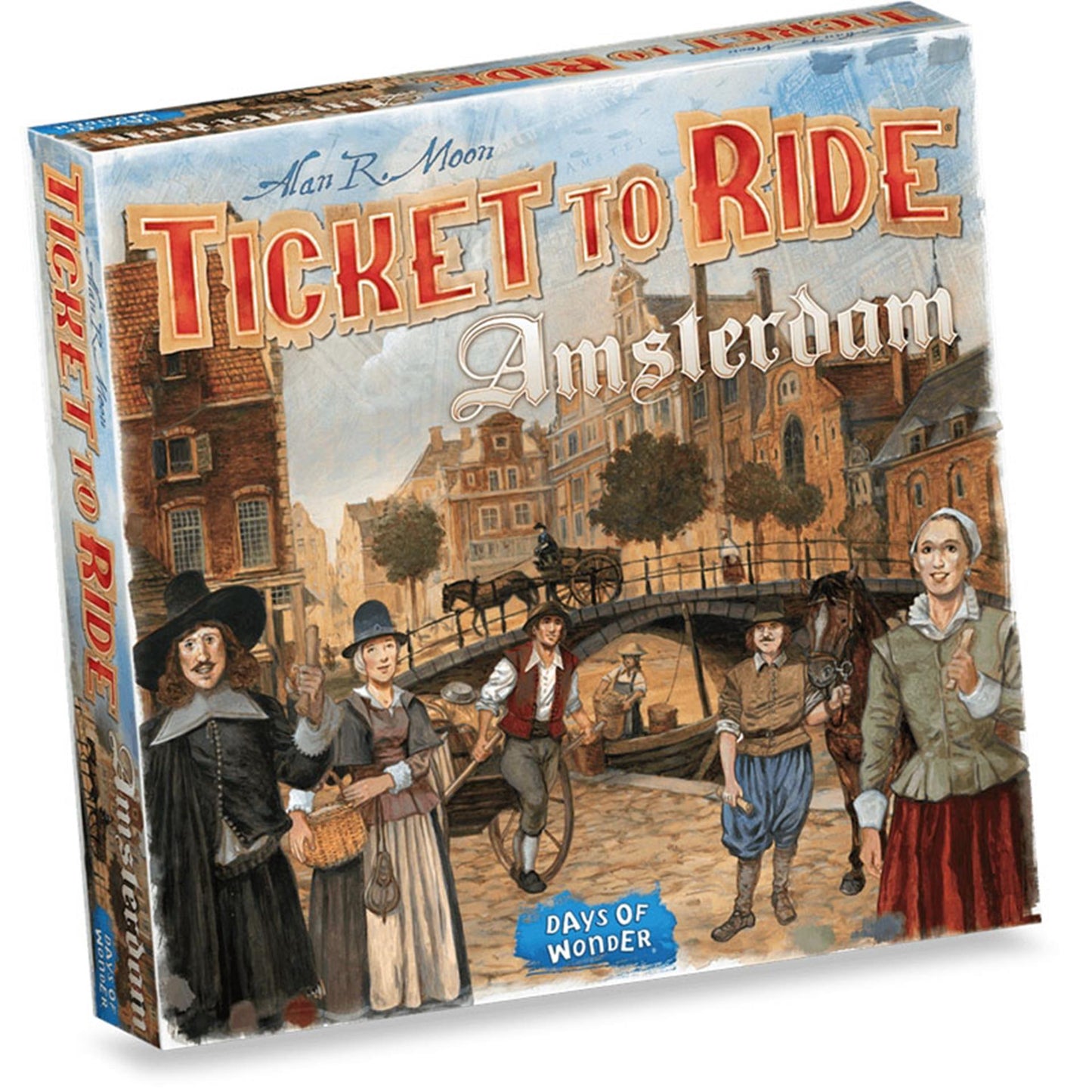 Ticket Asmodee pour monter Amsterdam