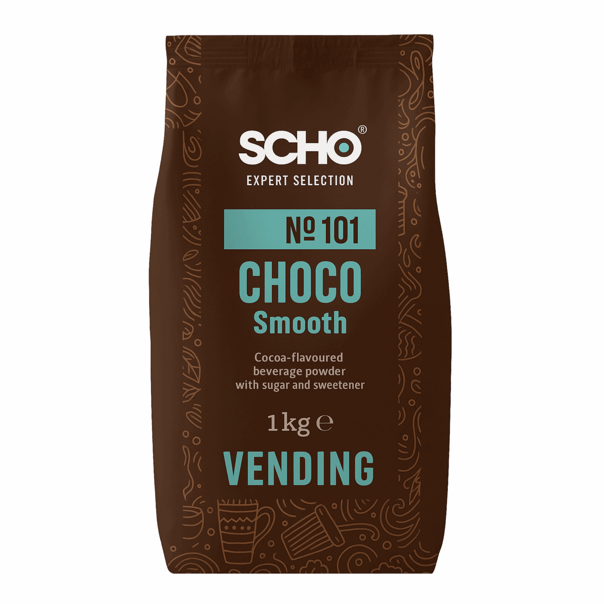 Scho no.101 chocolat lisse distributeur (1kg)