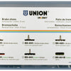 Marwi Velgrem Block Set BS-460 V-frein 75 mm (Sym.) (25e)