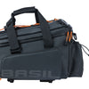 Basil Miles XL Sac de comportement des bagages Sac noir étanche pour le vélo électrique 36L MIK